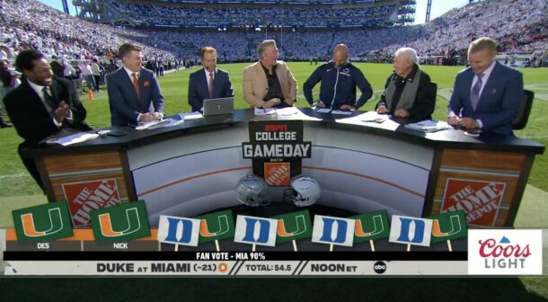 College GameDay live from State College for Ohio State vs. Penn State.